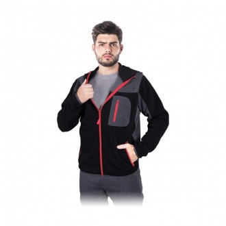 LH-SCOTER rozpinana bluza z kapturem męska LH-SCOTER rozpinana bluza z kapturem męska