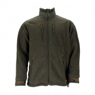 REIS BOR męski zielony polar taktyczny wzmacniany 6 kieszeni REIS BOR męski zielony polar taktyczny wzmacniany 6 kieszeni